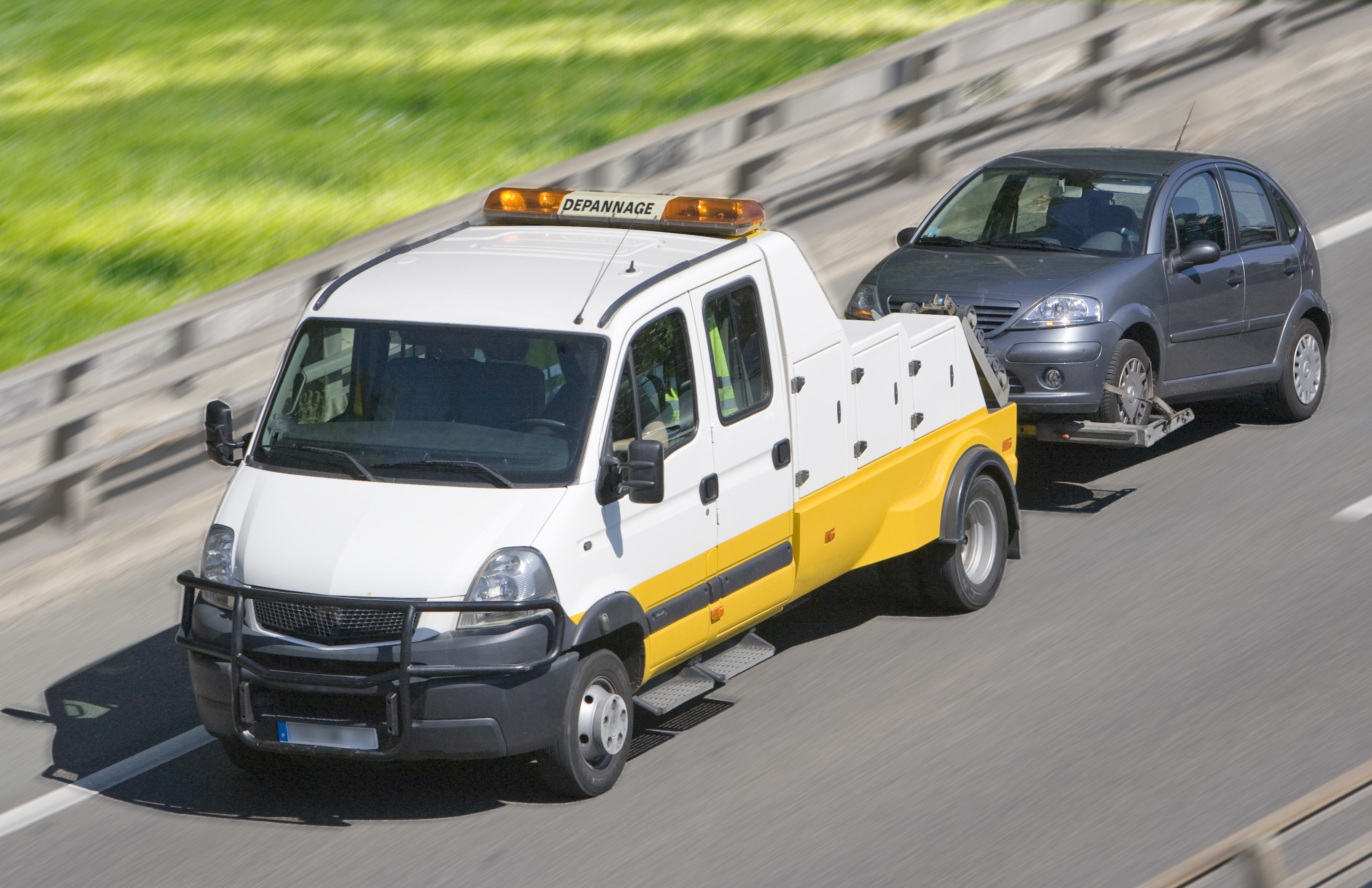  Remorquage d'une Citroën c3