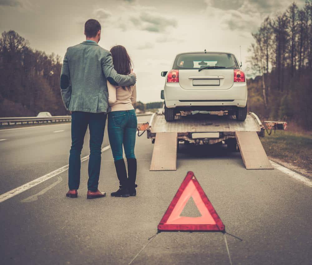  Véhicule immobilisé sur l’autoroute