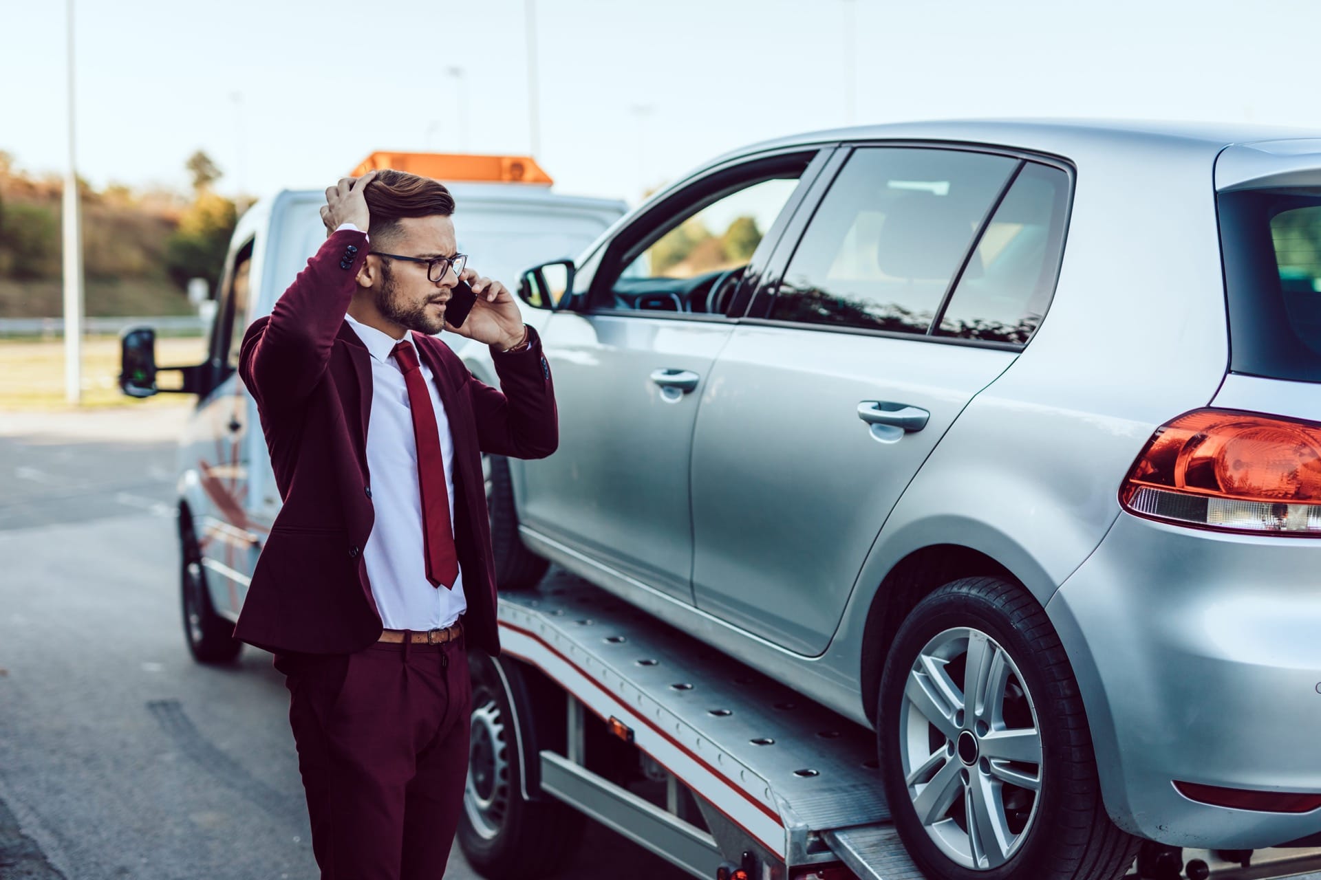  Automobiliste en panne