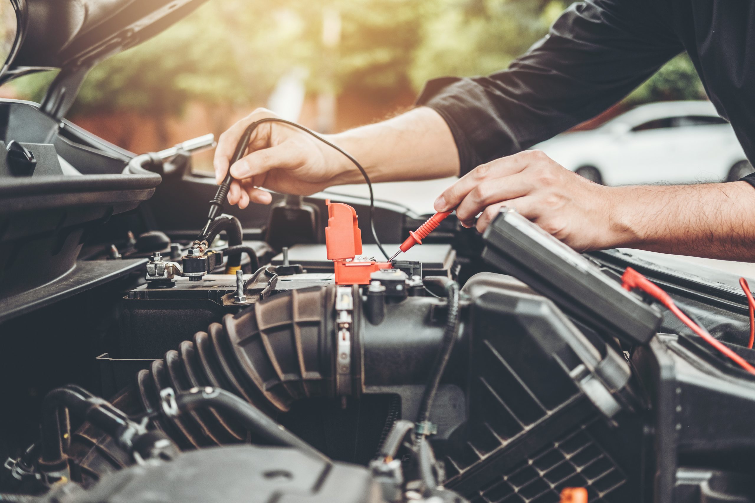  Dépannage d'une batterie de voiture