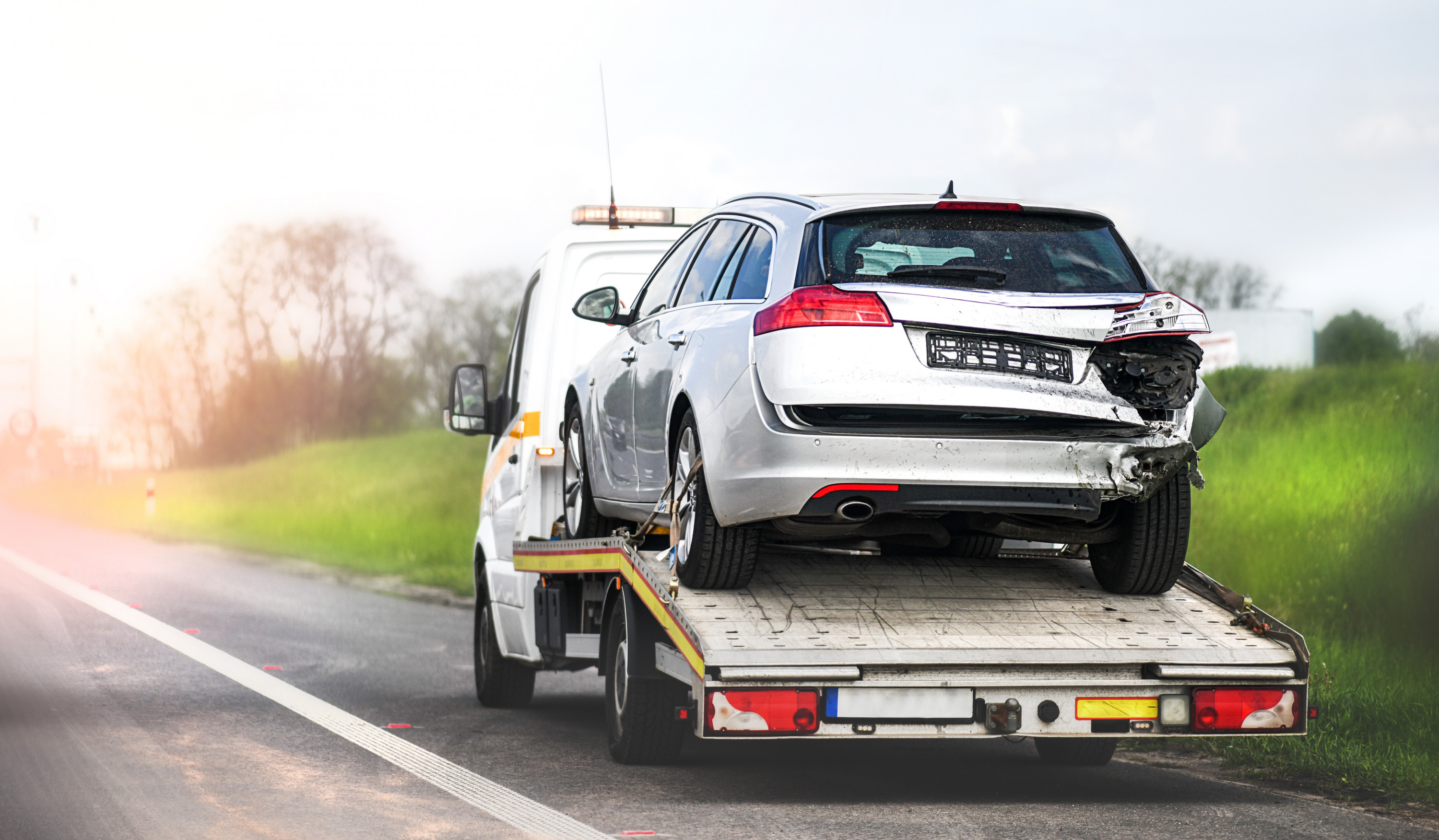 Remorquage de voiture